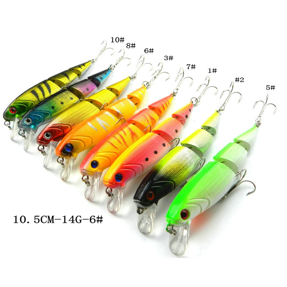Swimbait Fishing Lures Multi Jointed Artificial Crankbait Fishing Tackle Tool (10#)
