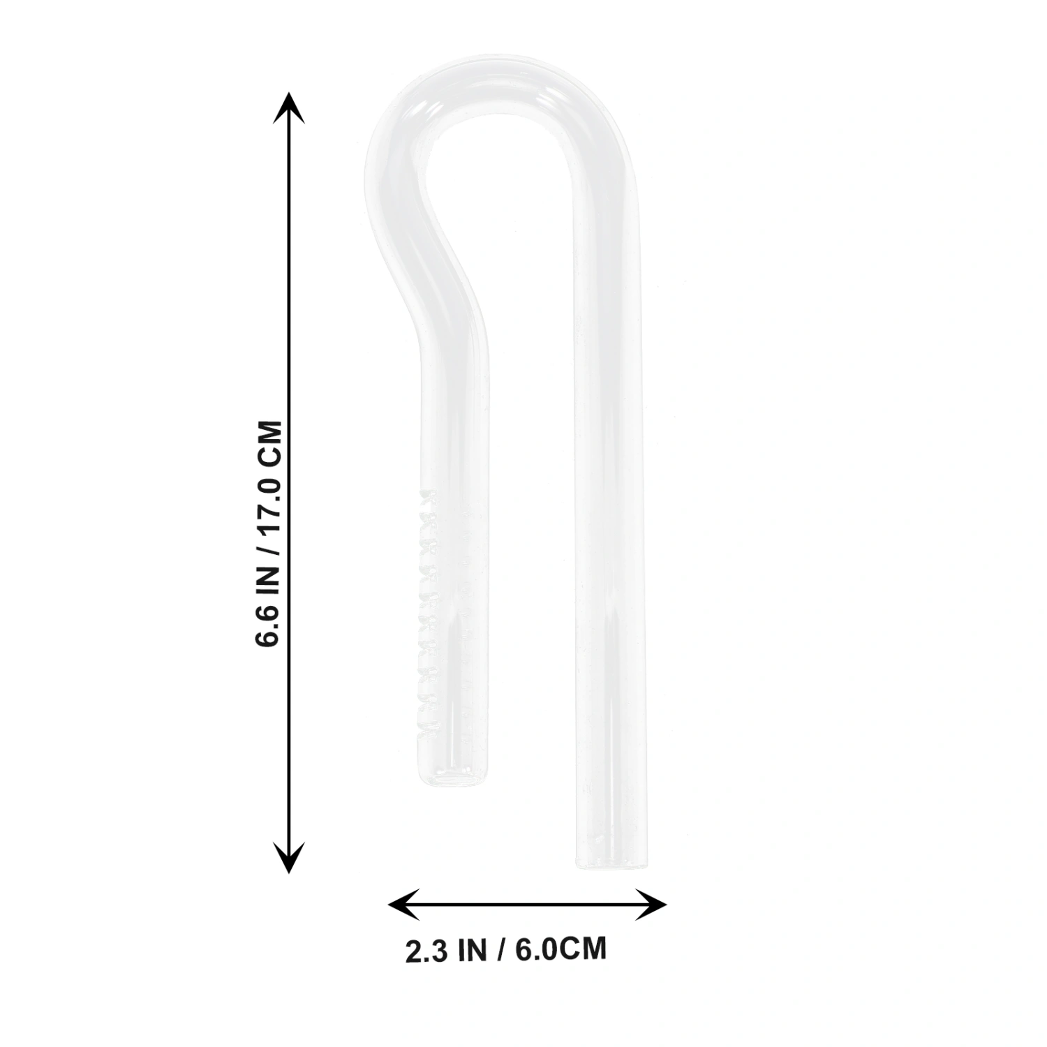 1pc Fish Tank Glass Water Pipe Aquarium =Water Inlet Pipe Aquarium Supply