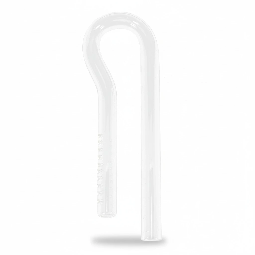 1pc Fish Tank Glass Water Pipe Aquarium =Water Inlet Pipe Aquarium Supply