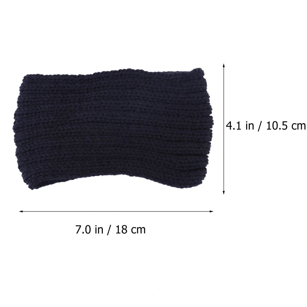 5pcs Knitted Wool Hair Band Cross Splice Headbands Winter Hair Accessories