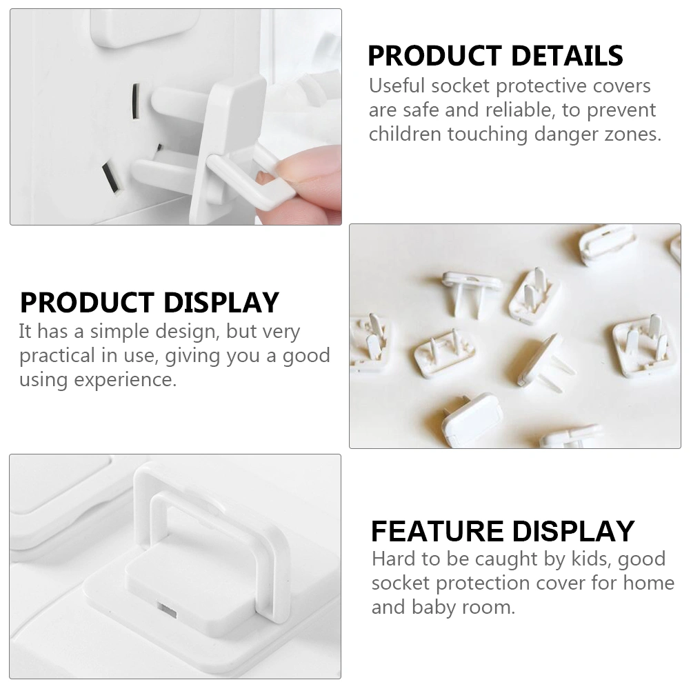 24pcs Outlet Covers Babyproofing Electric Plug Protector Childproof Socket Cover