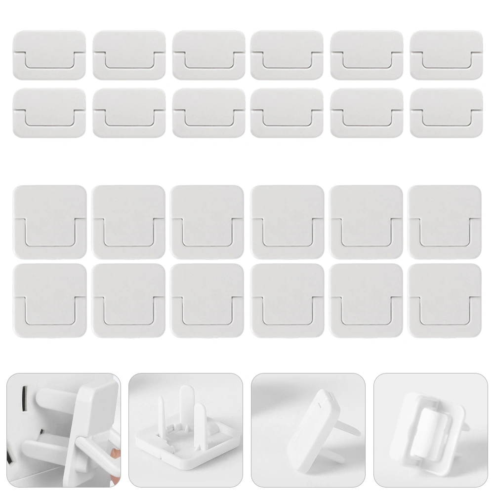 24pcs Outlet Covers Babyproofing Electric Plug Protector Childproof Socket Cover