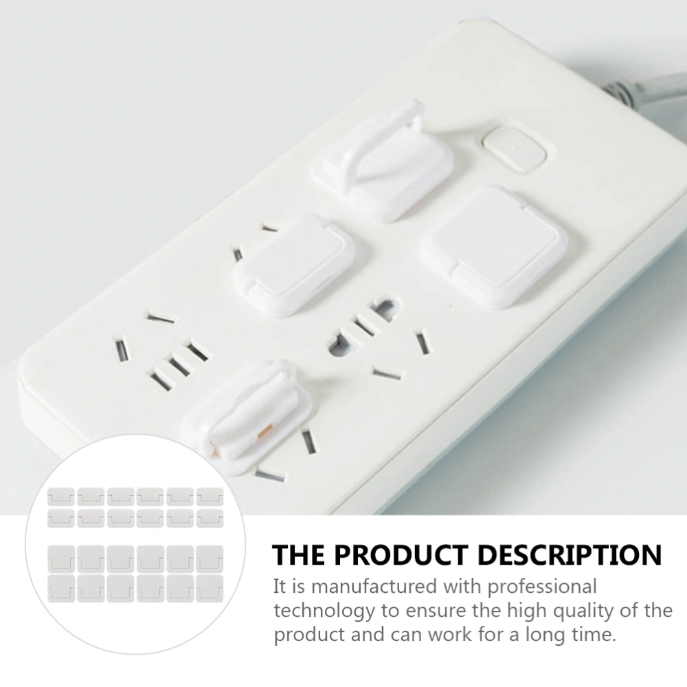 24pcs Outlet Covers Babyproofing Electric Plug Protector Childproof Socket Cover