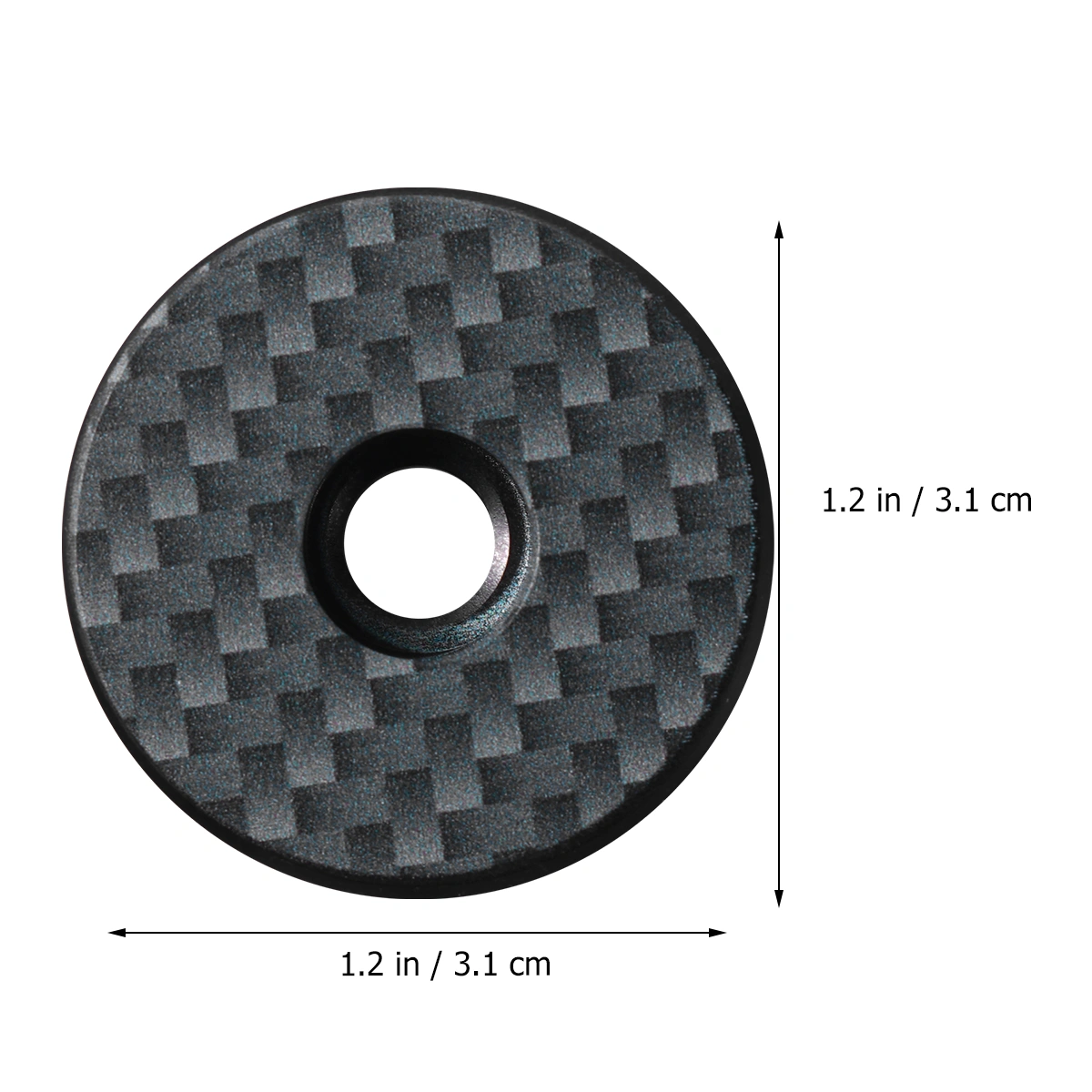1pc Aluminum Alloy Headset Screws Mountain Road Bowl Cover (J Style)