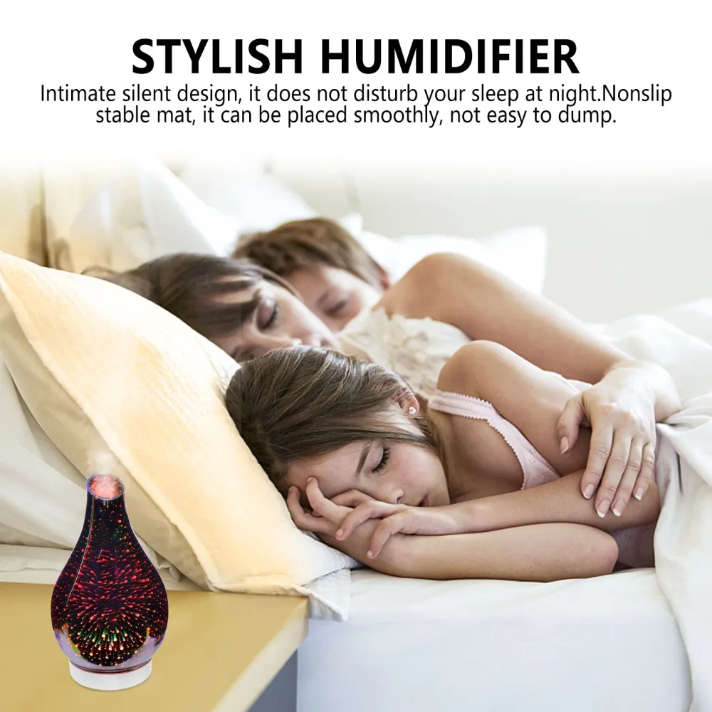 1 Pc Creative Decorative Humidifier Stylish Romantic Air Purifier (UK Plug)