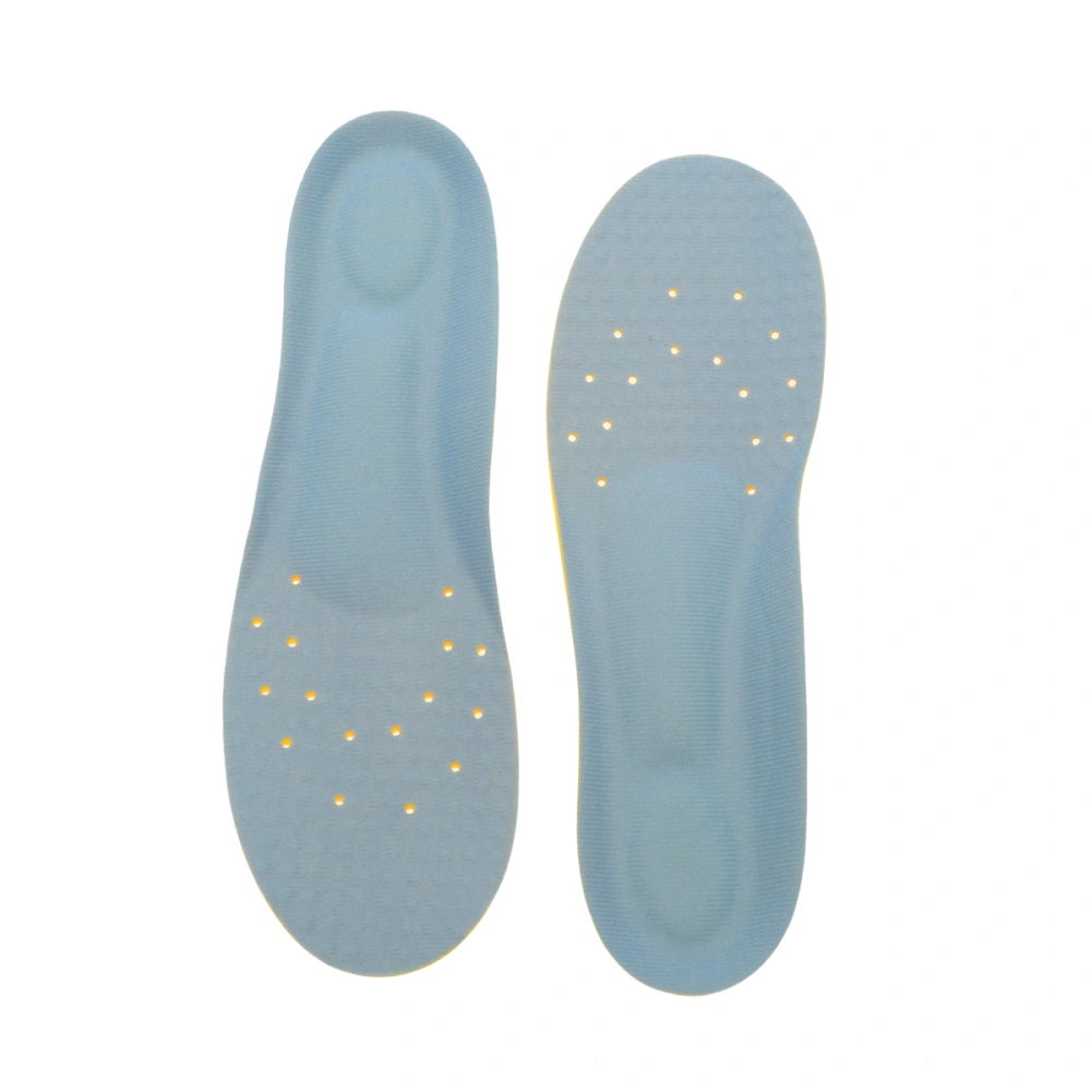 1 Pair of Absorbers Breathable Sports Insoles Sweat Deodorant Comfortable Basketball Insoles Shoe Pad Insert for Men Women Size M