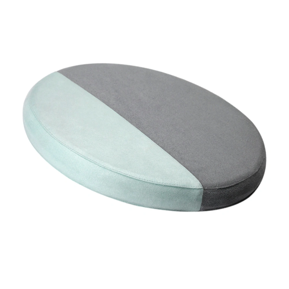 1pc Memory Pads Cushion Seat Cushion Chair Pads Comfortable for Home (Green + Grey 40x40cm)