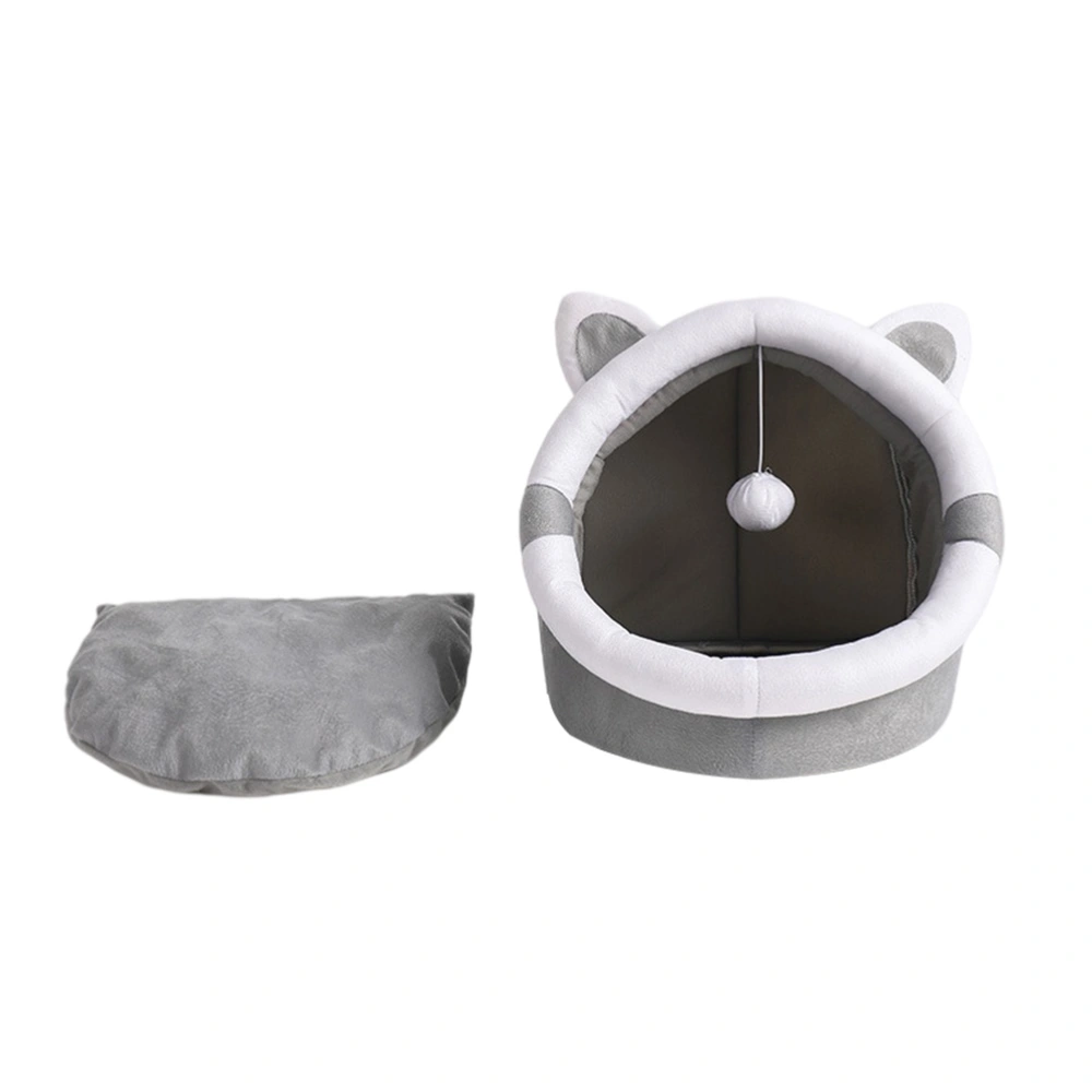 1pc Warm Cat House Pet Cat Nest Pet Cat Sleeping Cushion Pet Rest Supply