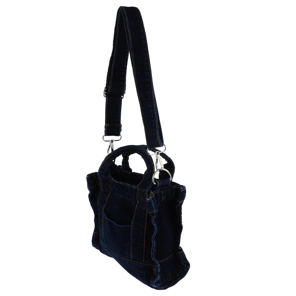 Fashion Denim Shoulder Bag Multi-purpose Shopping Bag Women Denim Tote