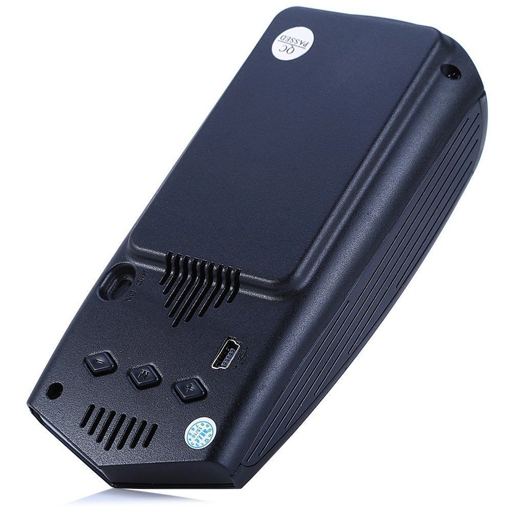 Detector Detector Voice Alert and Car Alarm System with 360 Degree Detection (Black)