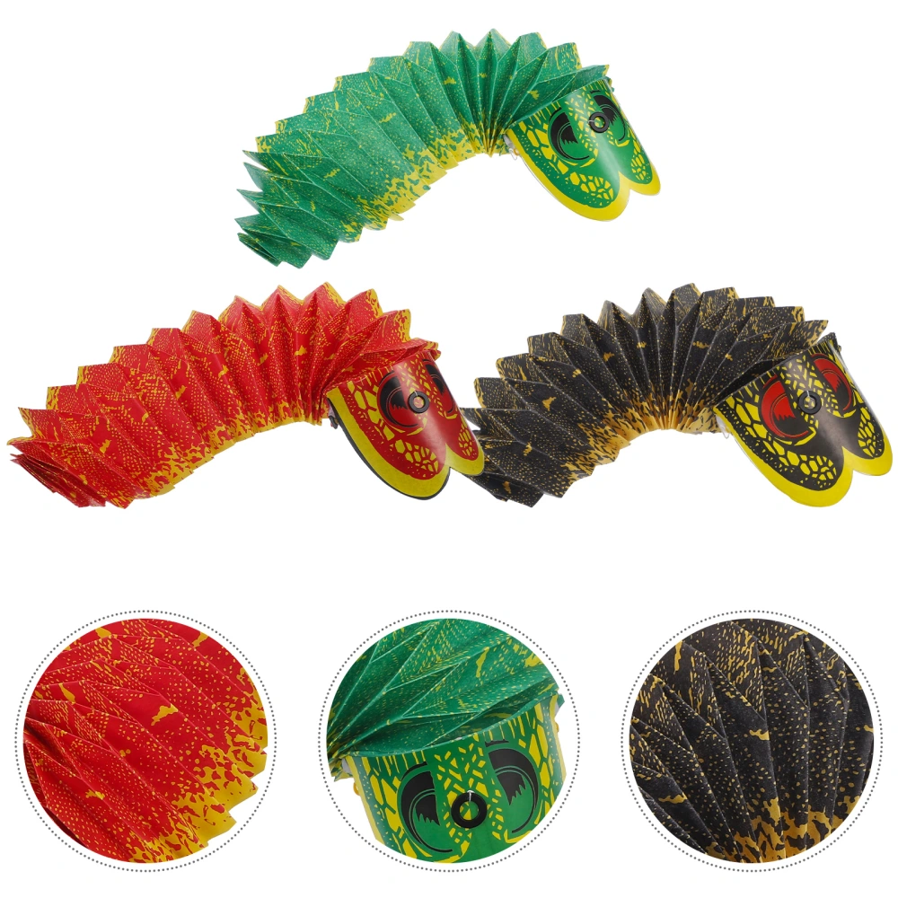 3Pcs Pull String Caterpillar Kids Pull String Toy Kids Animals Toy Pulling String Toys Kids Toy