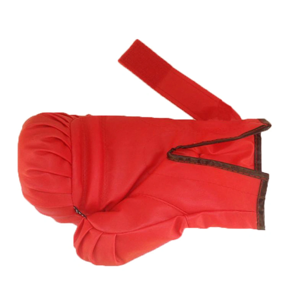 Boxing Gloves PVC Focus Mitts Target Training Hand Pads for Karate Muay Thai Kick Sparring Dojo Martial Arts (Orange, for Adult)