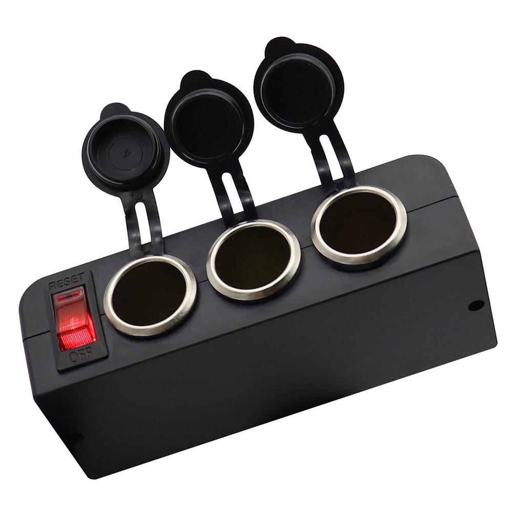 Durable Car Charger Adapter Cigarette Lighter Socket Car Accessories Supplies