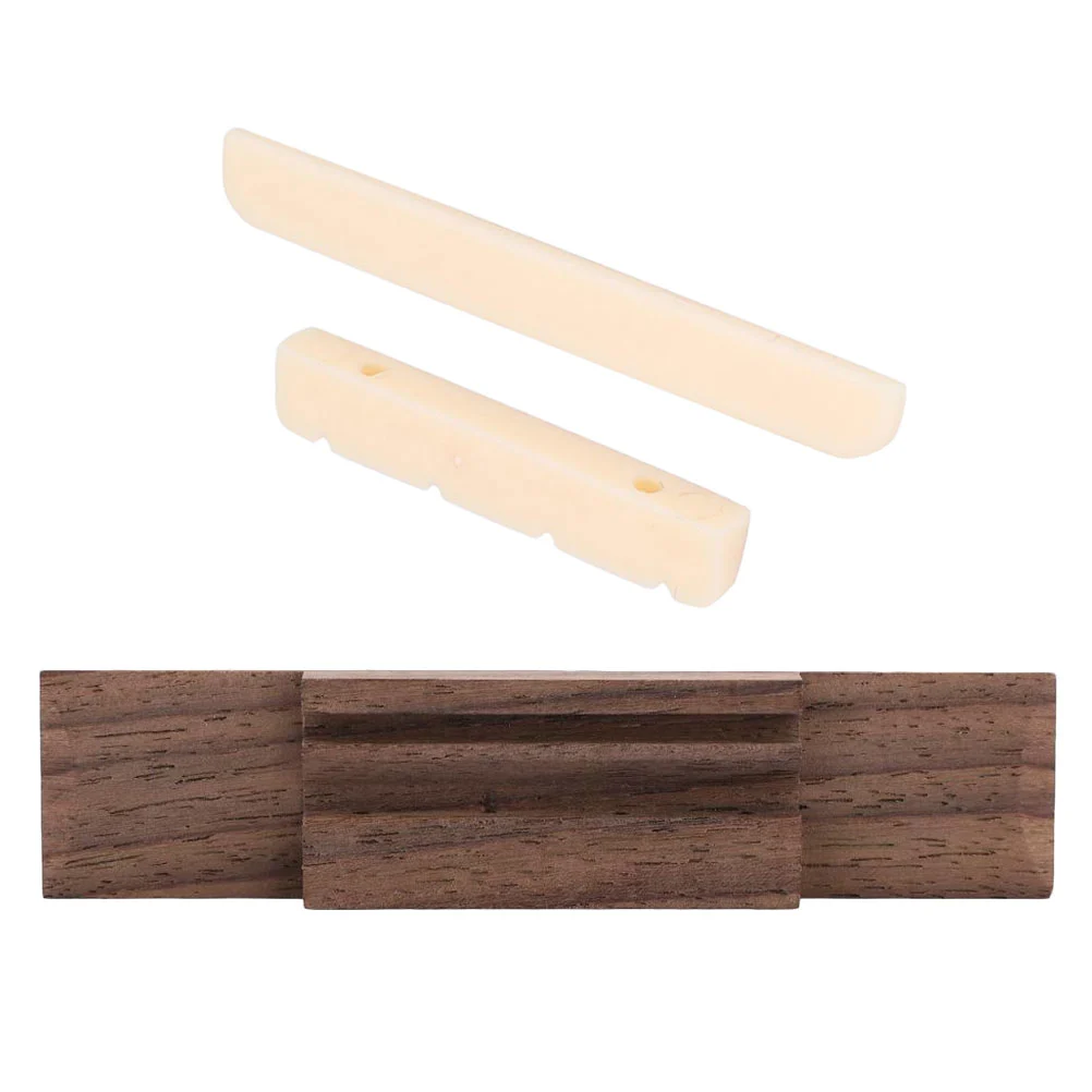 1 Set of Ukulele Bridge Ukulele Nut Ukulele Bridge Set Ukulele Accessories Supplies