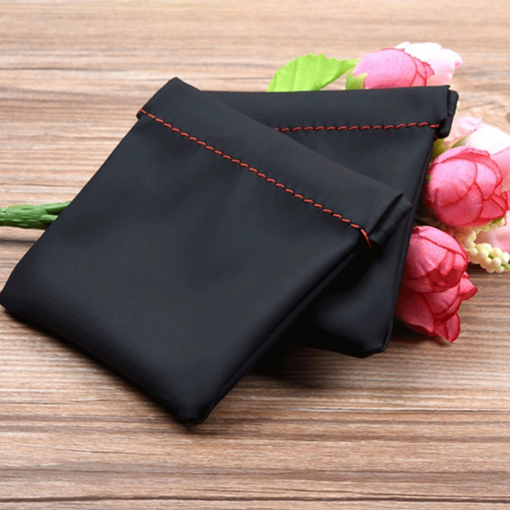 1pc Portable PU Earphone Headphone Bag Mini Hearing-aid Storage Bag USB Cable Carrying Case