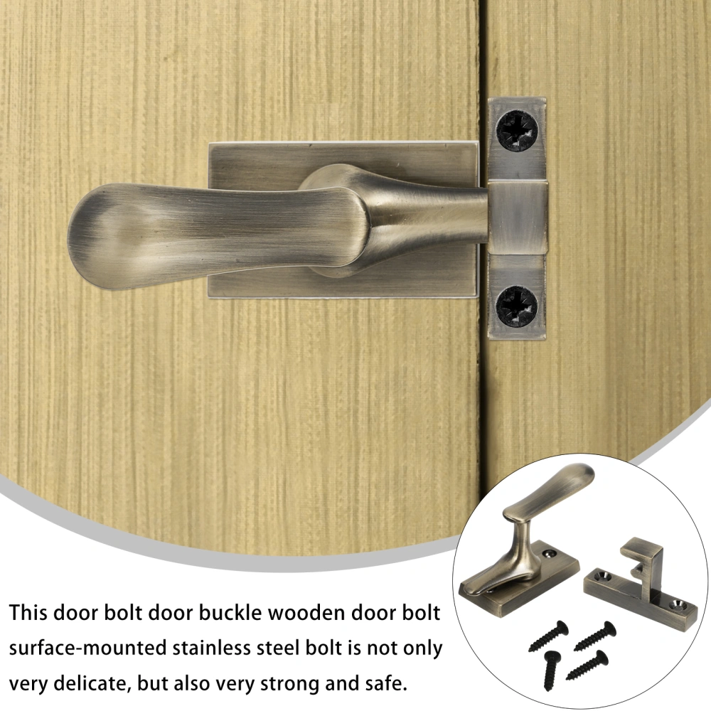 1PC Metal Latch Lock Door Security Lock Wood Door Window Bolt for Home Hotel