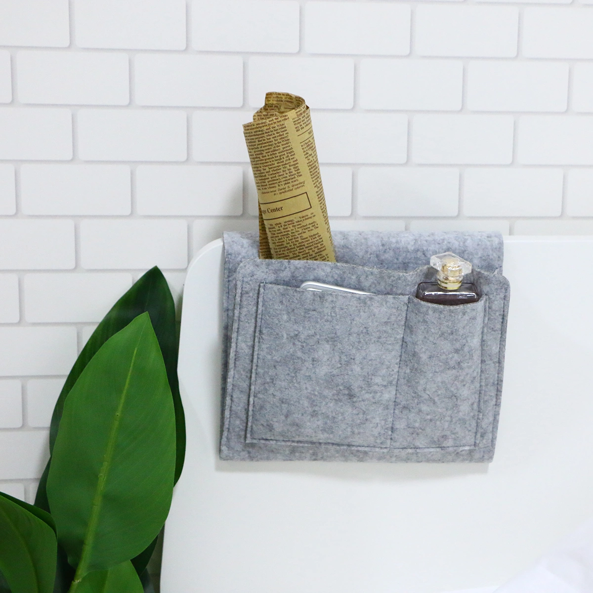 1PCS Hanging Storage Bag Holder Beside Organizer for Bunk Dorm Rooms and Bed Rail