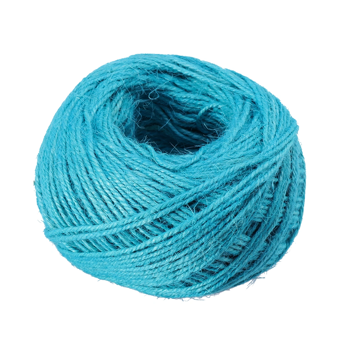 Natural Hemp Cord Jute Twine String Rope for Arts Crafts DIY Gift Packing Wedding Birthday Baby Shower Decoration Gardening Ornament (Lake Blue)