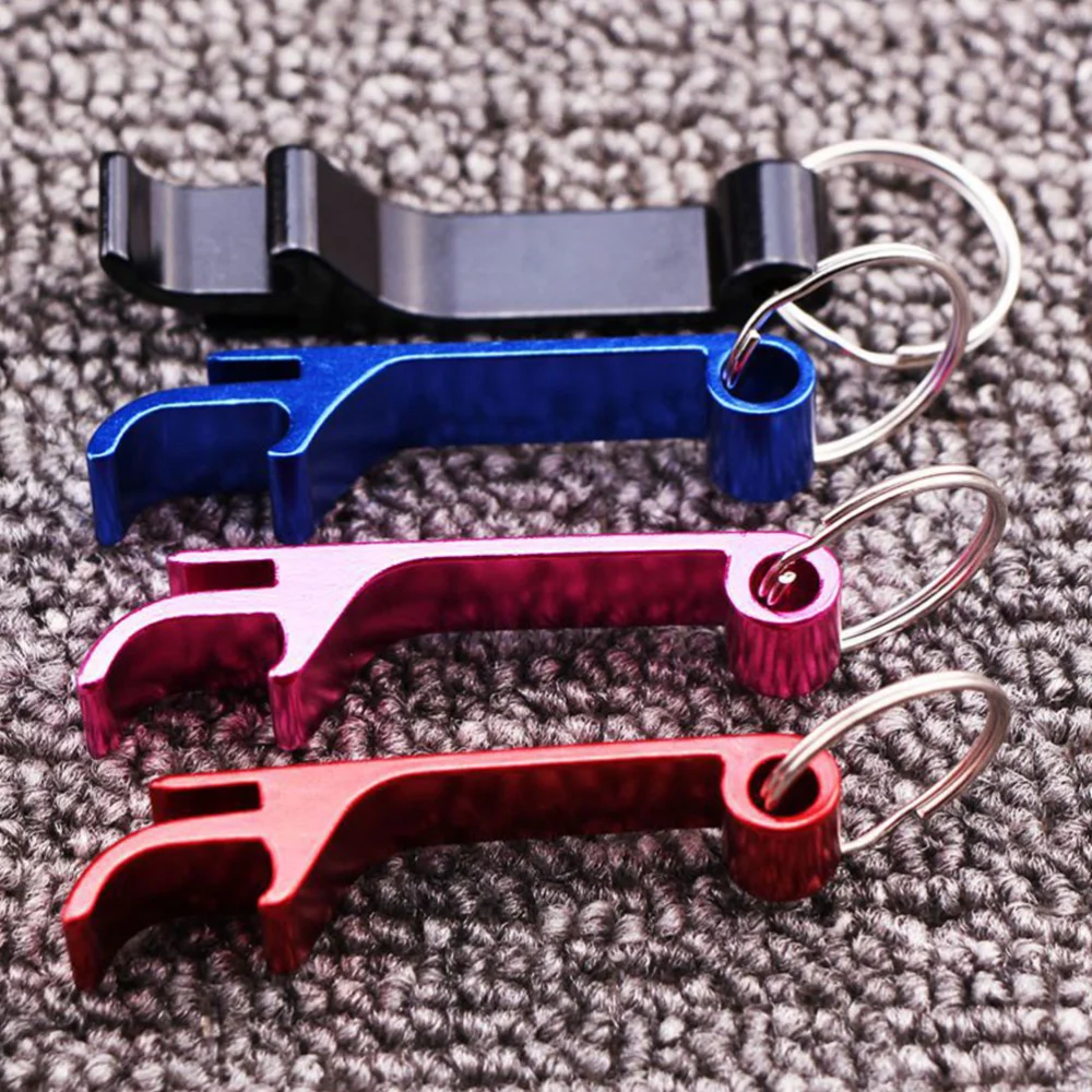 14Pcs Bottle Opener Keychains Aluminium Alloy Keychains Drink Openers Keychain