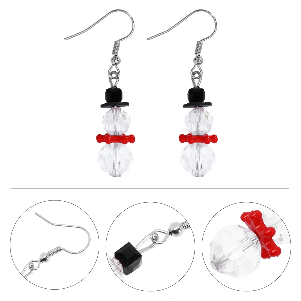 1 Pair Holiday Jewelry Dangle Earrings Adornment Christmas Earrings for Women