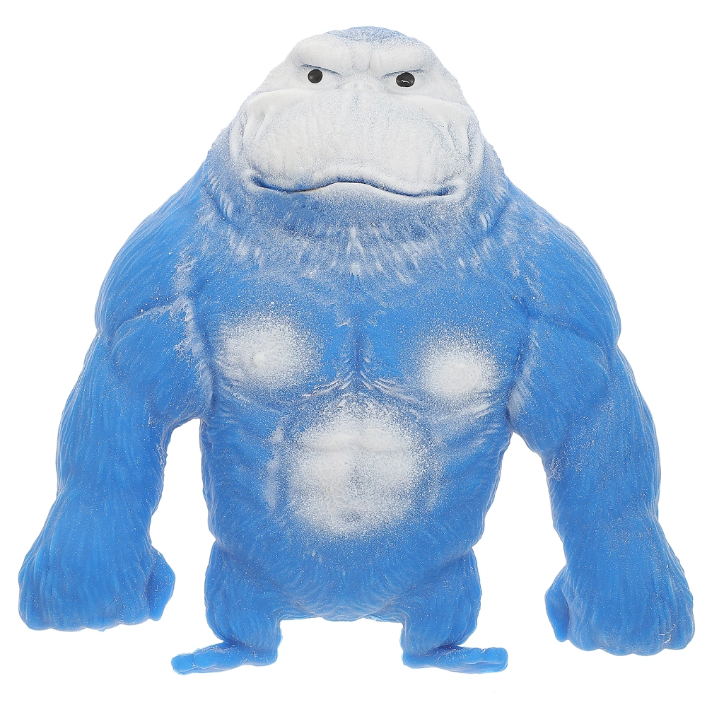 Gorilla Figure Toy Gorilla Elastic Squeeze Toy Decompress Gorilla Monkey Toy