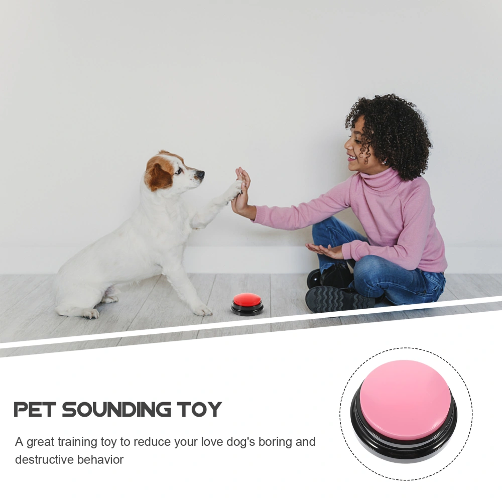 Household Recording Button Interesting Dog Buzzer Interactive Talking Button Dog Supply