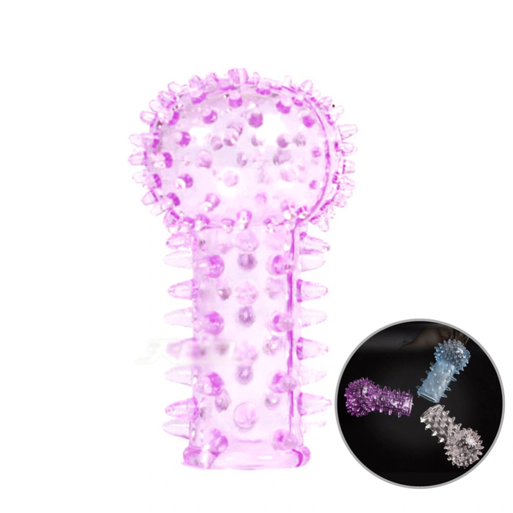 Adult Finger Vibrator Sexual Clitoral G Spot Stimulator Sex Toys for Women (Random Color)