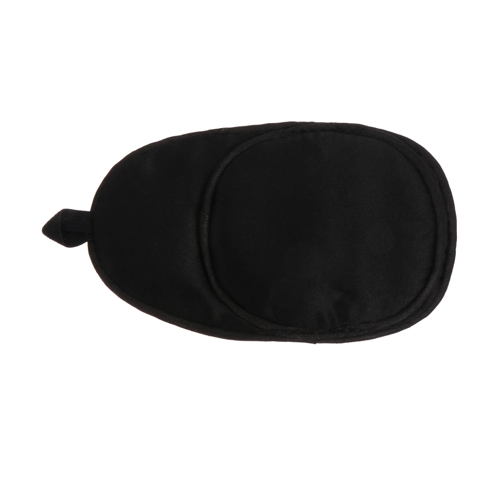 1pc Child One-eye Patch Amblyopia Corrected Eyes Patch Silk Patch For One Eye (Black)