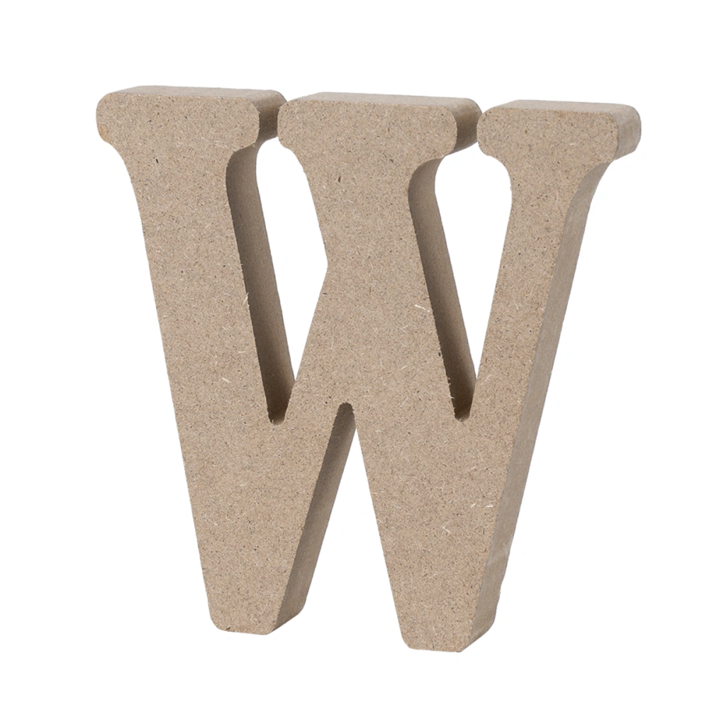 Wooden Alphabet Letters Plaque Wall Home Office Wedding Party Decoration -W