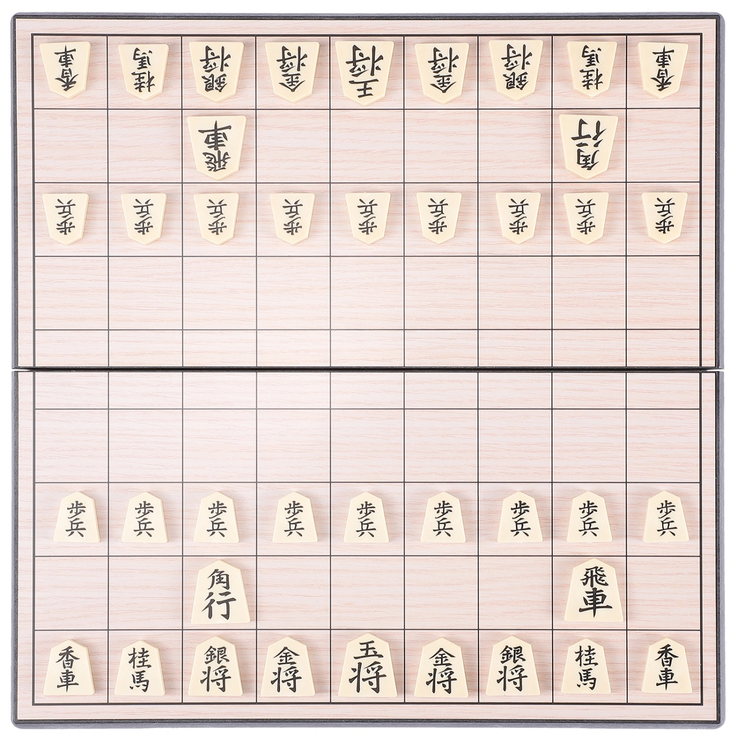 STOBOK Japanese Shogi Japanese Chess Magnetic Folding Board for Travel Trip