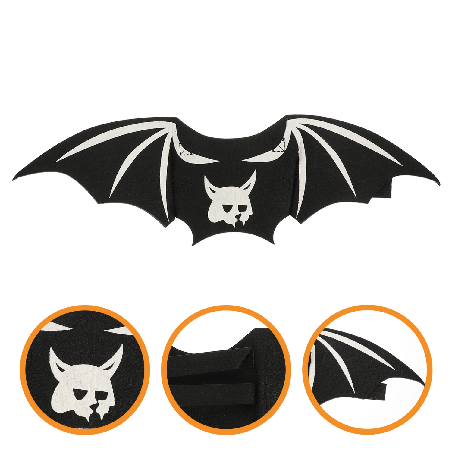 Halloween Cat Bat Wing Costume Comfortable Dog Costume Prop Halloween Pet Photo Prop