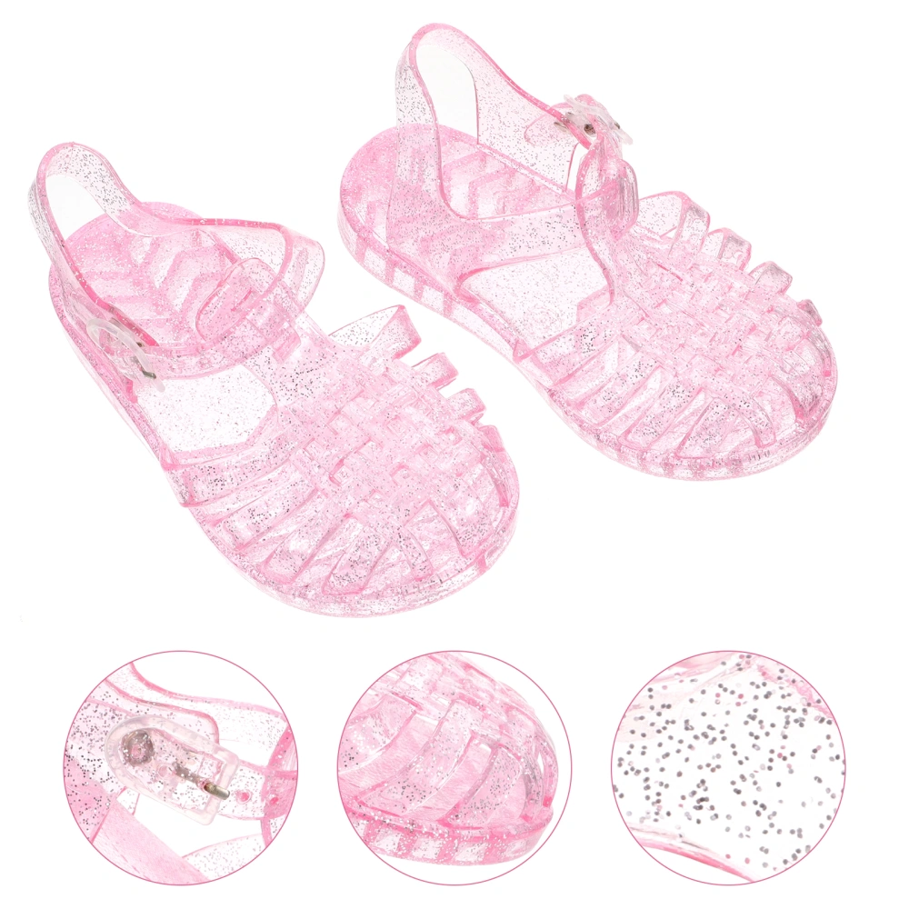 1 Pair of Children Summer Sandals Lovely Girl Shoes Supple-soled Sandals