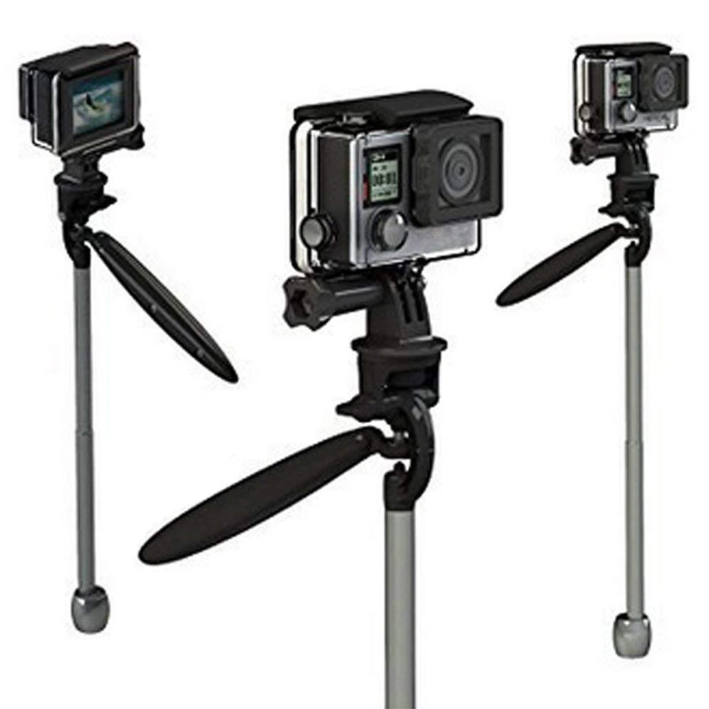 Outdoor Photography Phone Handheld Holder Phone Stand Live Picture Taking Phone Support Portable Phone Bracket for Friends (Black)