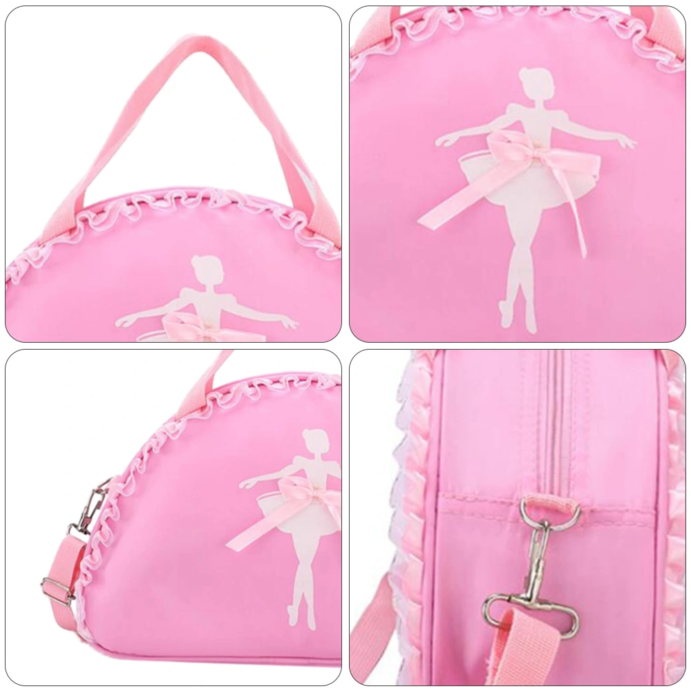 1 Pc Beautiful Lace Bag Dance Bag Fashionable Outdoor Ballet Bag Storage Bag