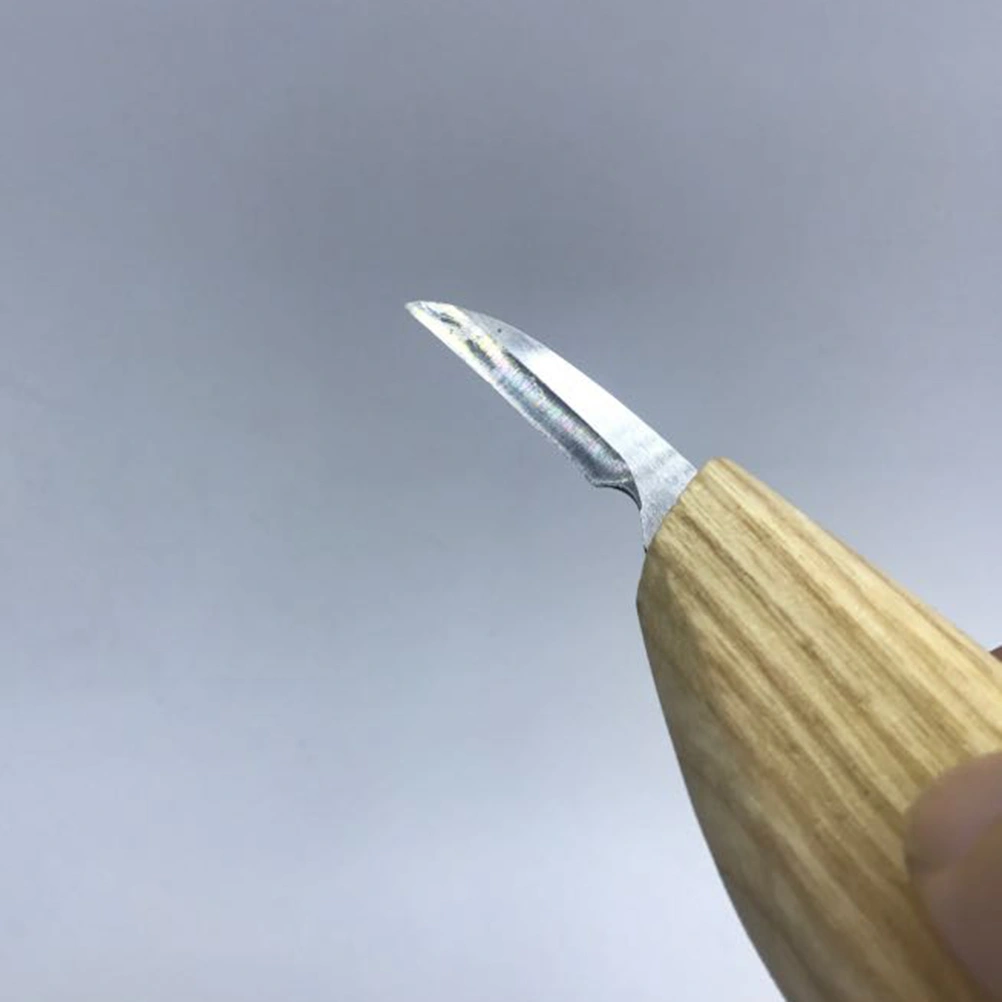 Wood Carving Tools Smooth Wooden Handle and Stainless Steel