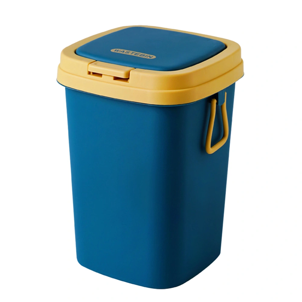 Trash Can Household Press Type Waste Paper Basket Toilet Garbage Bin Container