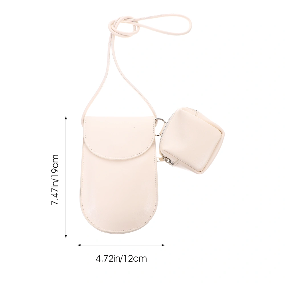  Stylish Phone Storage Bag Girl Casual Bag Coin Bag Simple Cross-Body Bag