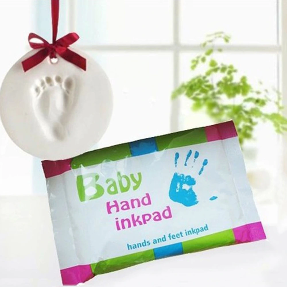 Babyprints Baby Handprint or Footprint Keepsake Ornament Perfect Birthday Holiday Gift