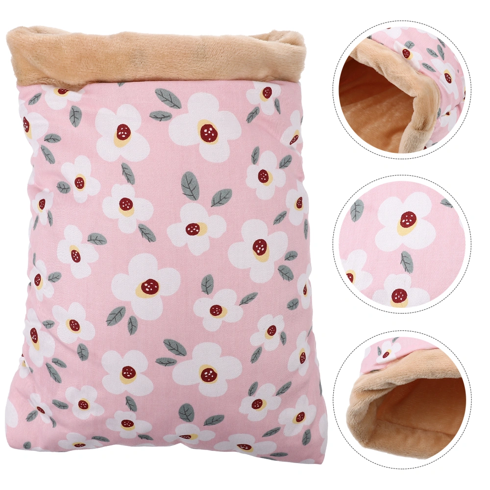 Sugar Glider Pouch Guinea Pig Bed Hamster Sleep Bag Hamster Cotton Hideout Sugar Glider Toy