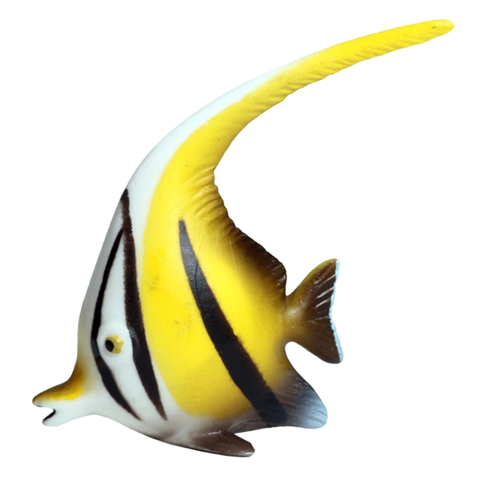 Simulated Marine Animal Model Lifelike Angelfish Model Marine Angelfish Model