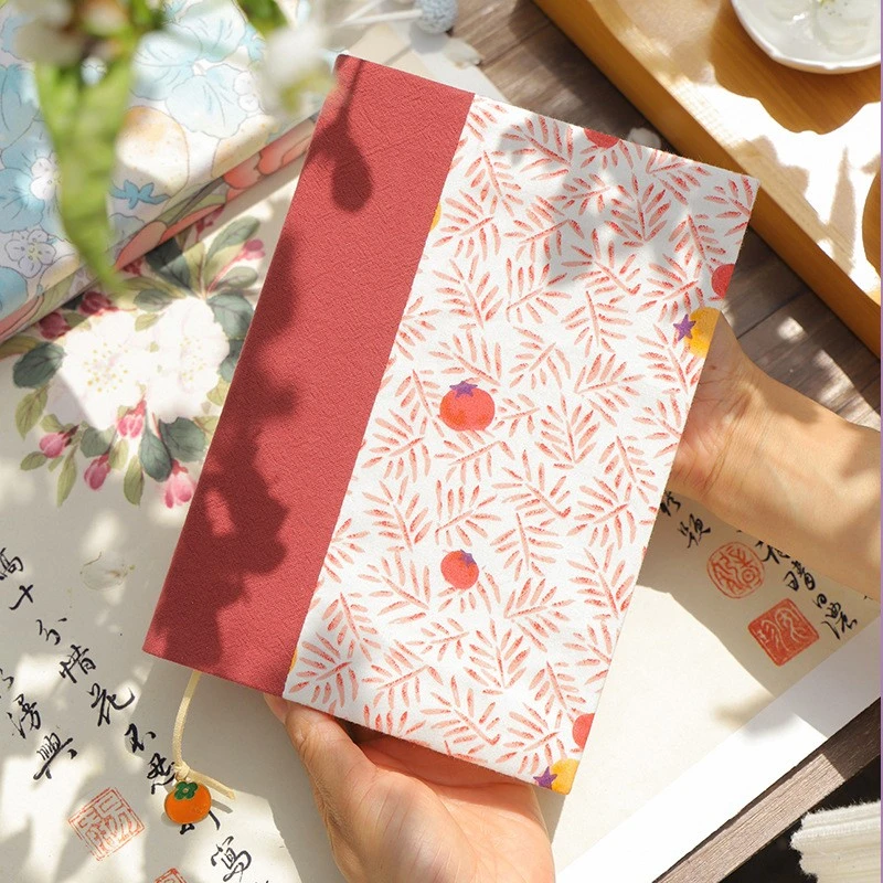 Reusable Book Cover Delicate Book Protector Book Dust Cover A5 Size Notebook Cover Decor