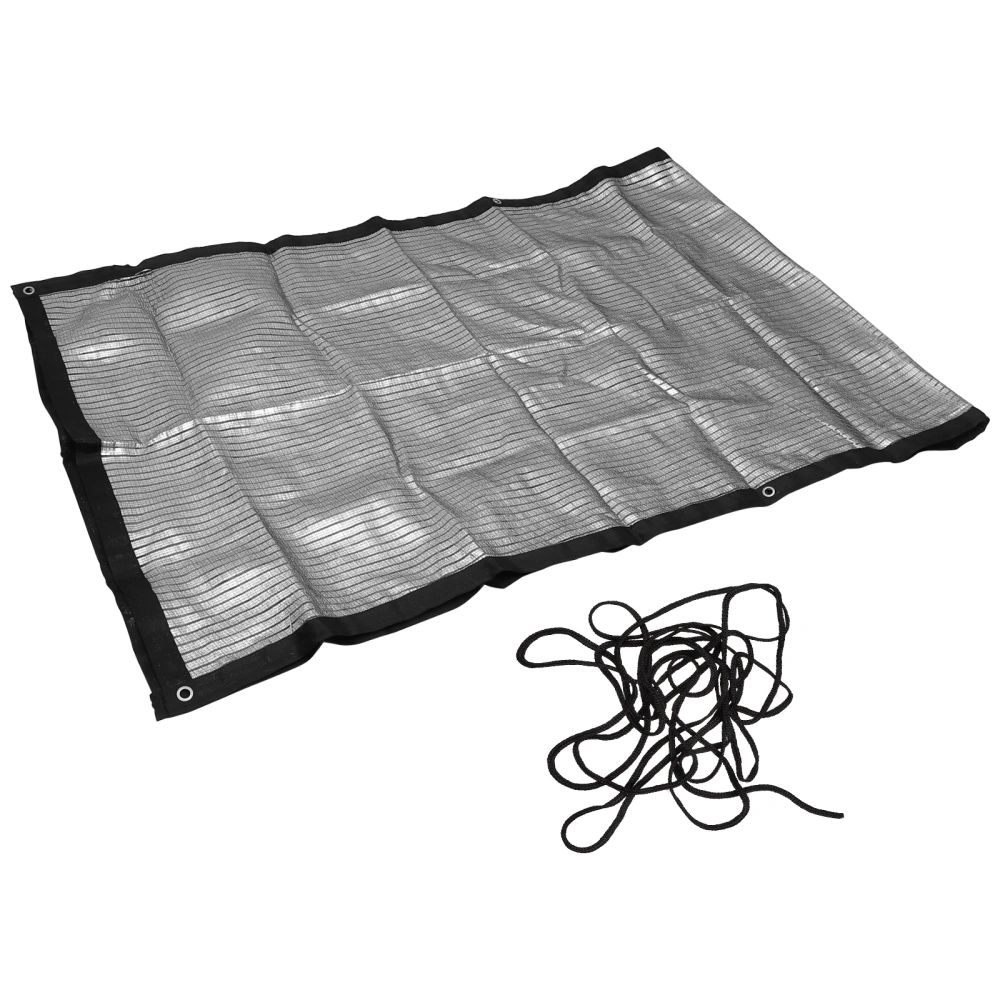 1pc Gardening Sunshade Net Aluminum Foil Sunshade Cover Heat Isolation Net