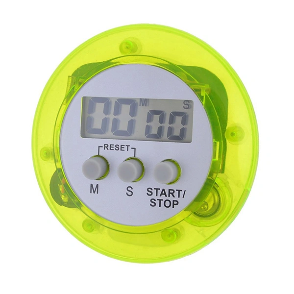 Portable Digital Kitchen Cooking Timer Count Down Up Timer Loud Alarm with LCD Display Screen (Green)