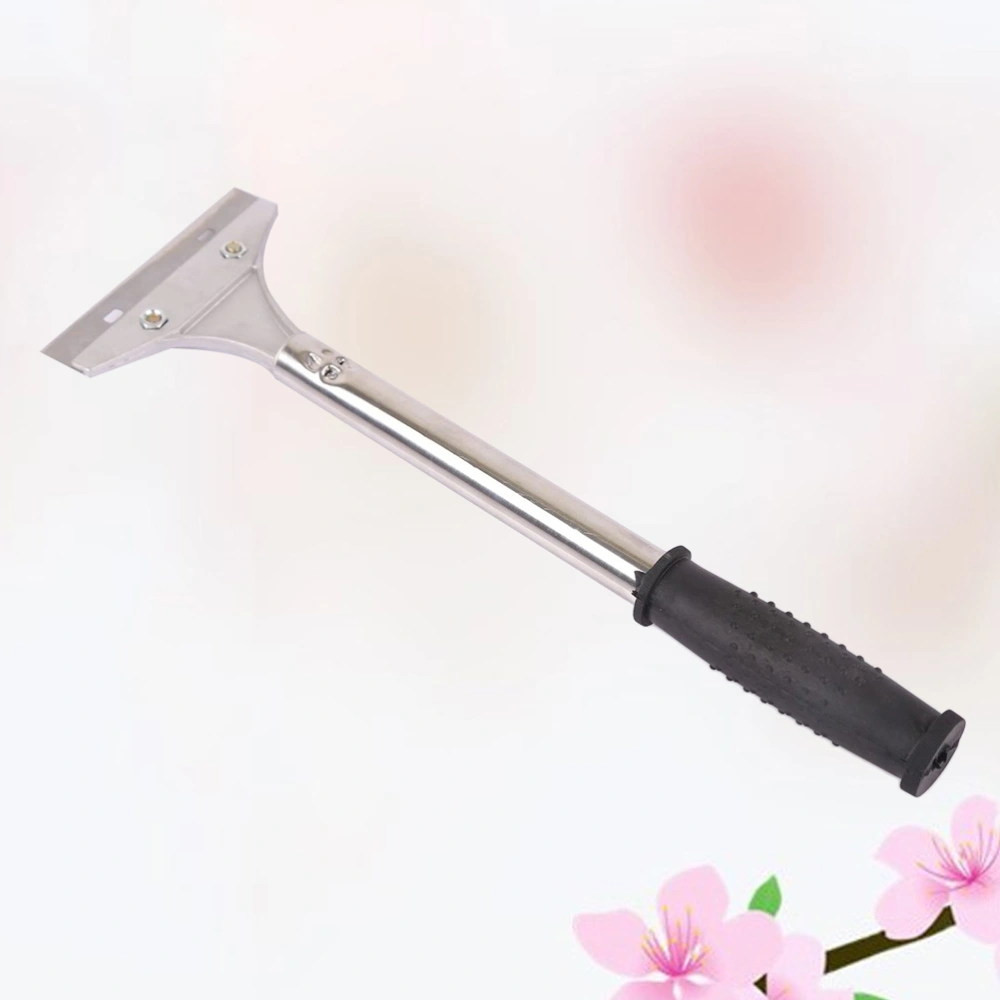 1Pc Cleaning Scraper Long Handle Cleaners Putty Shovel for Home Workshops School Offices (Random Color Handle)