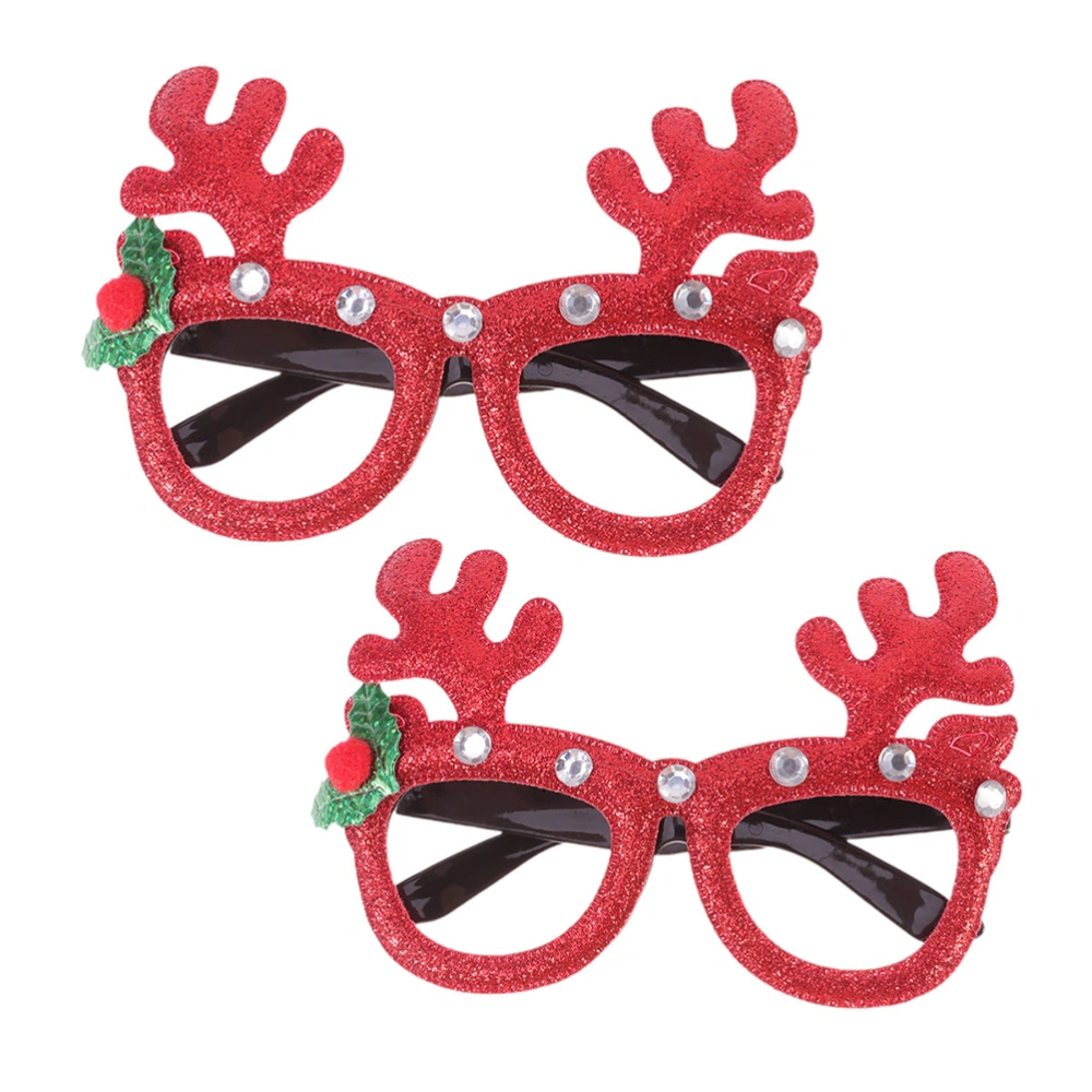 9pcs Cosplay Christmas Party Eyeglasses Funny Eye Glasses Photo Props Party Supplies