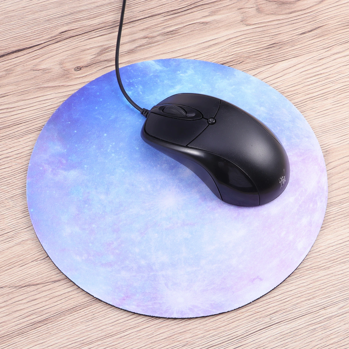 Round Mouse Pad Planet Series Mat Romantic Gaming Mouse Pad Ultra Laptop Mouse Pad (Mercury)