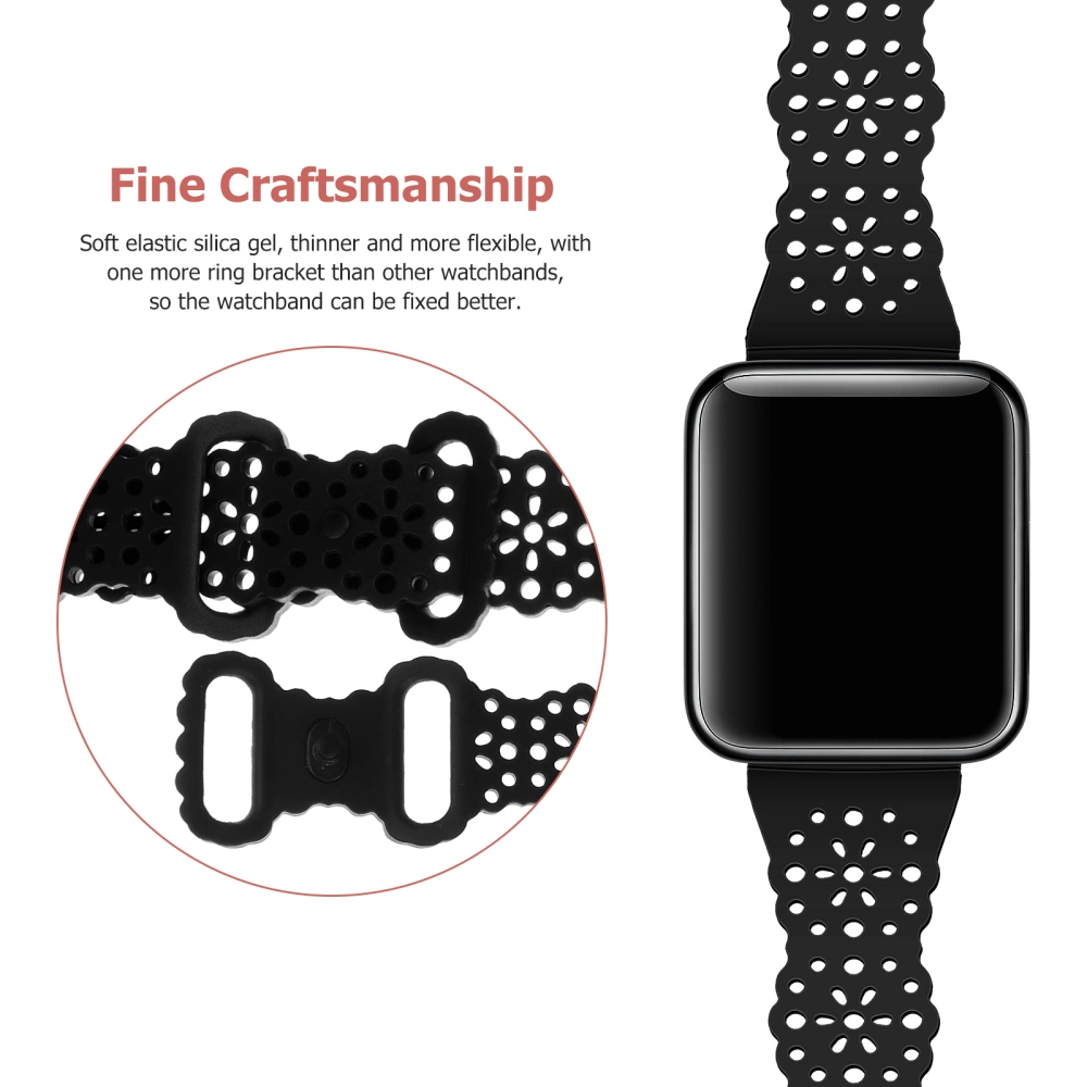 2pcs Creative Watch Band Smartwatch Strap Replacement Watch Band Compatible for Fitbit