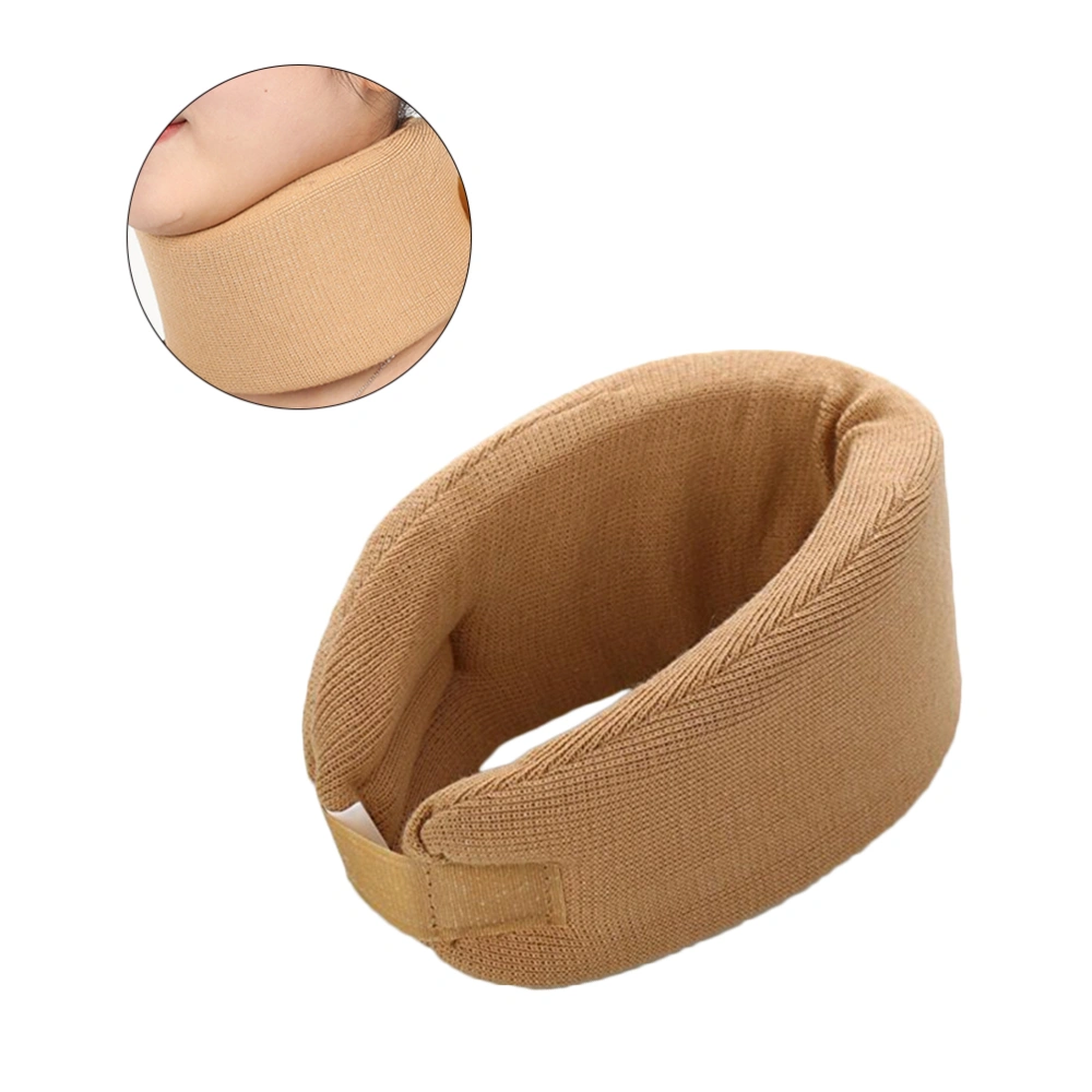 Neck Protect Collar Medical Neck Support Neck Guard Braces for Neck and Shoulder Tension Size M (Khaki)