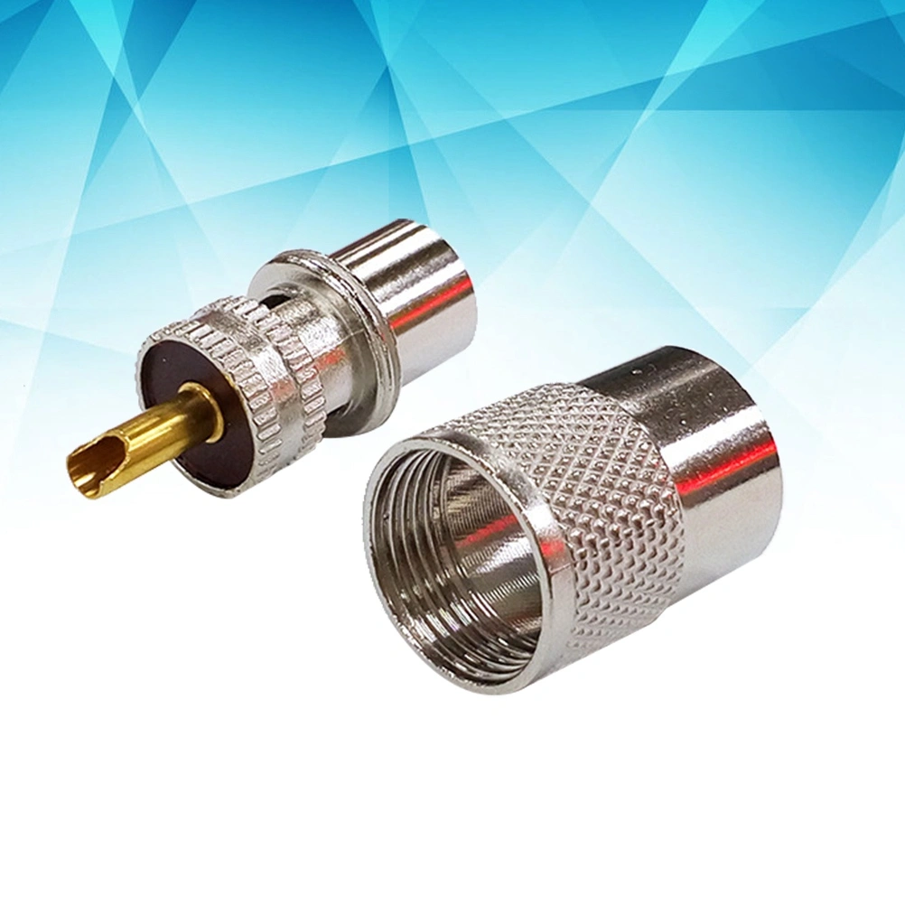 10pcs PL259 Solder Connector Plug with Reducer for RG8U RG58-3 Coaxial Coax Cable