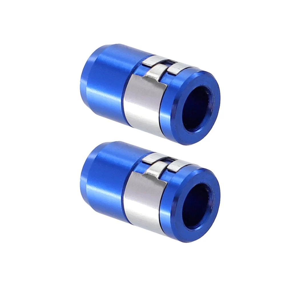 2pcs Lot Head Plus Magnetic Ring 21mm Batch Tsui Charge Dwelling Magnetosphere All-metal Screwdriver Head Plus Universal Magnet (Blue)